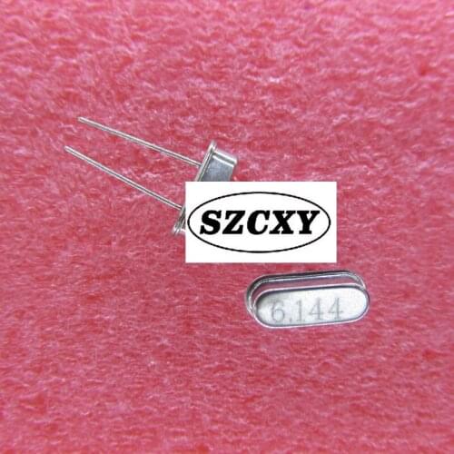 50PCS Original spot 6.144MHZ 49S crystals