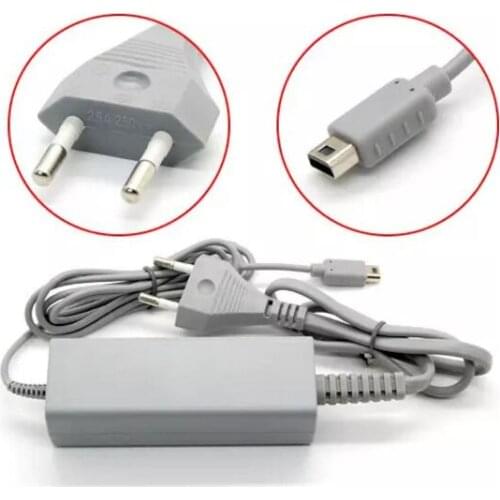 US/EU Plug 4.75V 1.6A AC Power Supply Adapter Charger Cable for Nintendo WiiU Wii U Console Gamepad 100-240V AC Chargers Adapter
