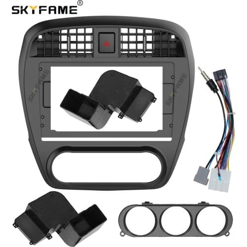 SKYFAME Car Frame Cable For NISSAN SYLPHY Sentra 2006-2011 Screen Dask Kit Fascia Frame