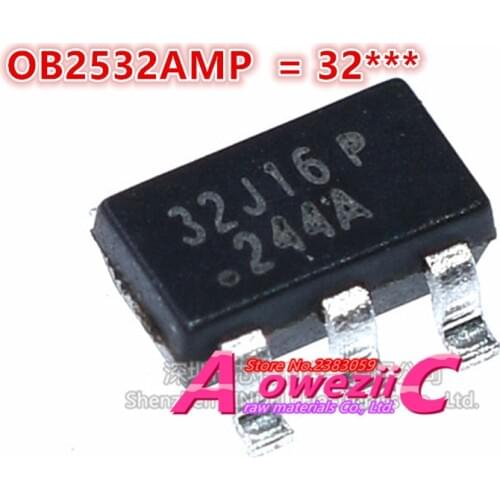 Aoweziic 100% new original OB2532AMP 32*** OB2550MP 50*** OB2560CMP 560*** SOT23-6 LCD Power Management IC