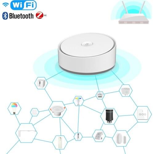 Multi-mode control wireless gateway Bluetooth + zigbee dual-mode smart app remote control control smart home