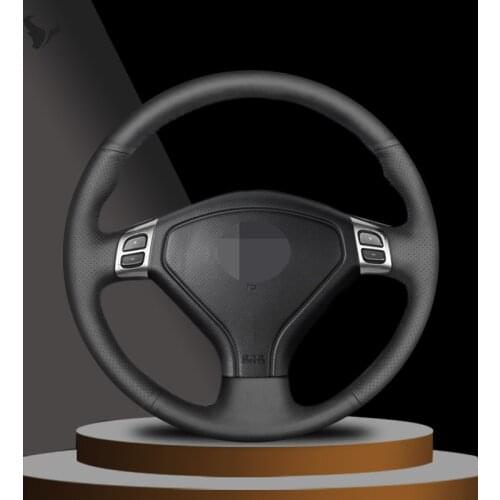 Hand-stitched Artificial Leather Steering Wheel Cover for Subaru For ester 2004-2006 Outback 2004 2005 Legacy 2004 2005 2006