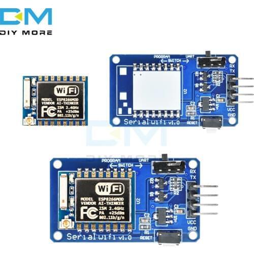 ESP8266 ESP-07 ESP07 Wifi Serial Transceiver Wireless Board Module 3.3V-5V 8N1 TTL UART Port Controller for Arduino UNO R3