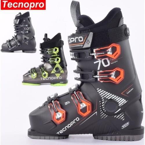 Tecnopro imported ski shoes and ski boots for men and women 36-43 hardness