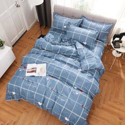 Bedding Set Bed Linen Bedspread Duvet Cover for Home Duvet Cover 200 X 2 ... 140x200 Double Bed Covering Bed Sheets 90