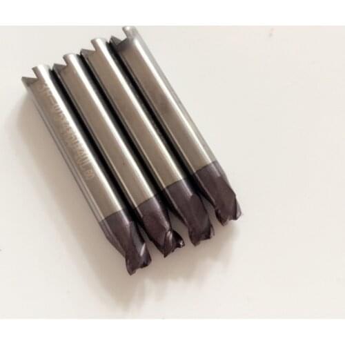 Best 5.0mm carbide key cutter W292 end milling cutter 3 twist drill bit for blank keys cutting