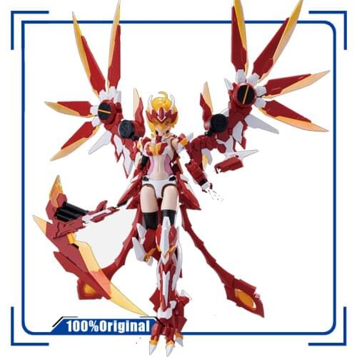 E-Model 1/12 Assembly Model ATK GIRL Series Four Symbols ZHUQUE CHINESE DIVINE BEASTS Action Toy Figures Kits Gift