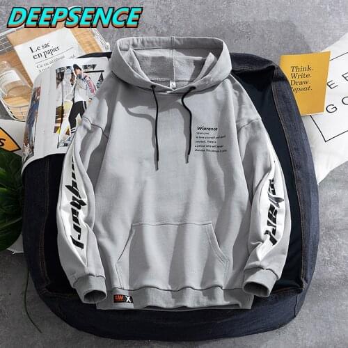 Men 2021 New Spring And Autumn Cotton Letter Casual Hoodies Sweatshirts Men Fashion Ins Regular High Quality Hoodies Men