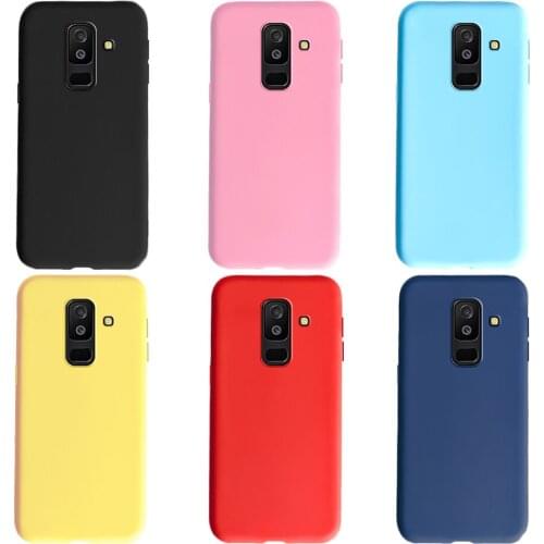 Soft Case For Samsung Galaxy J8 2018 Funda SM-J810F J810Y Soft Slim Cute Candy Phone Cases For Samsung J8 J810F Back Cover 6.0