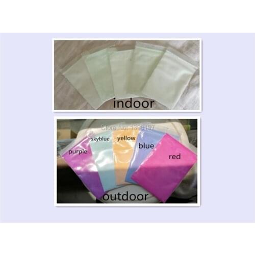 A set of photochromic pigment color changed exposed to sunlight 6colors 5grams each