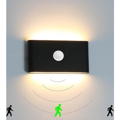 Garden and terrance motion sensing outdoor wall light exterior waterproof wall lamp hotel room bedside lamplumiere