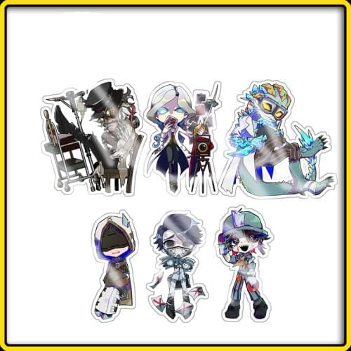 Game Anime Identity V Cartoon BL Display Stand Eli Clark Mary Bloody Queen Aesop Carl Figure Model Plate Desktop Decor Student