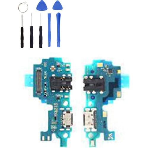 New USB Charging Port Jack Dock Plug Connector Charge Board Flex Cable Mobile Phone Parts FOR Samsung A21S A217