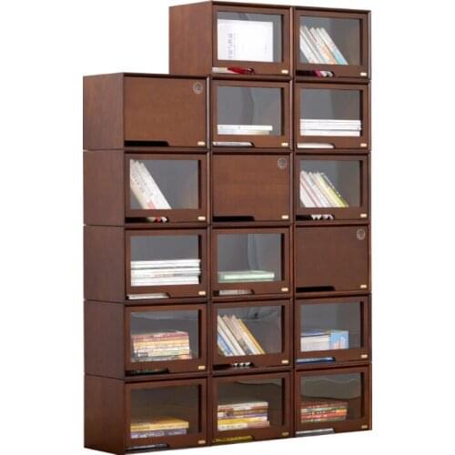 Storage Organizer American Solid Wood Storage Cabinet Household Storage Box Bookcase Finishing Box Jewelry Organizer Toy Storage