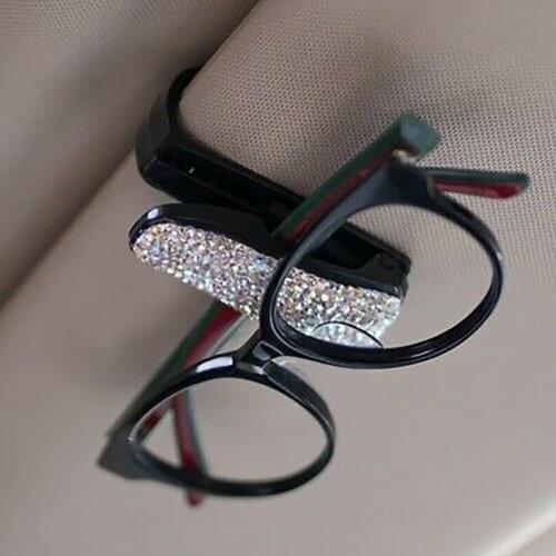 Useful Glasses Clip Car Glasses Sunglasses Card Ticket Holder Clip Parts Sun Visor