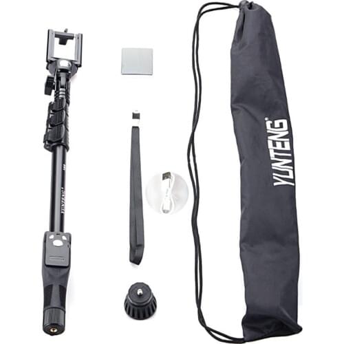 Yunteng 388 Bluetooth Extendable Self Stick Monopod Bluetooth Remote Control for Smartphone