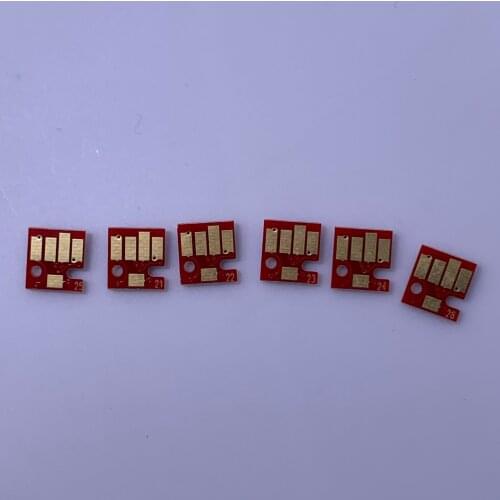 YOTAT 6pcs Permanent chip PGI-220XL PGI-220 CLI-221 for Canon Pixma MP990 MP980 printer