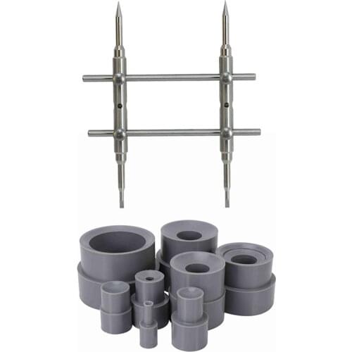 1set Lens Spanner Wrench Repair Open Tool Ring Remover & 9Pcs Lens Repair Tool Kit