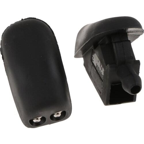 1 Pair Windshield Wiper Washer Spray Nozzles For Ford Focus Mondeo S-MAX