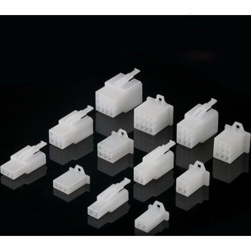 2.8mm automobile connector 2p3p4p6p9p male female butt joint plug hole core of electric motorcycle connector