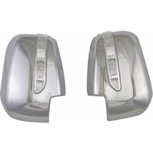 2005-2014 For Mitsubishi Triton L200 Pajero Sport door mirror covers with LED Car modification ABS Chrome plated