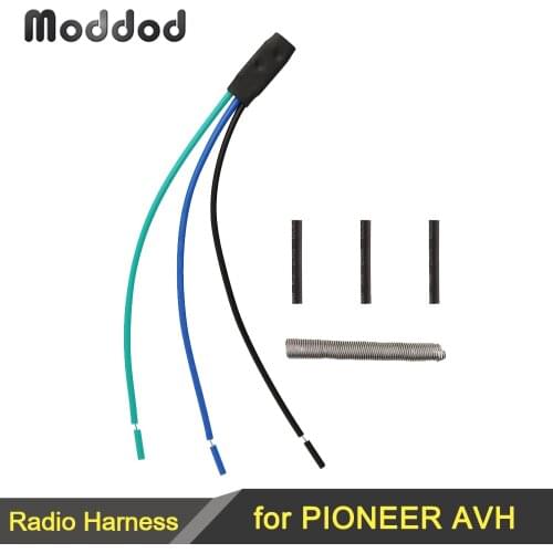 Car Parking Brake Bypass for PIONEER AVH, AVH-P, AVH-X, MVH ,DVH and NEX Models Radio DVD Micro Pulse Video In Motion Interface