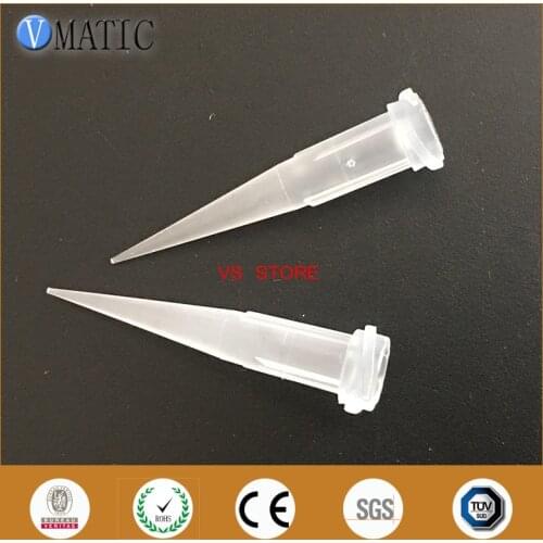 Free Shipping Plastic 100Pcs 27G Dispense Tips TT Tapered Needle With Clear Color