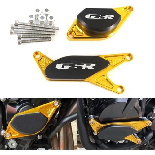For SUZUKI GSR750 GSR400 GSR 600 CNC POM Frame Slider Crash Pad Engine Stator Case Saver Protector