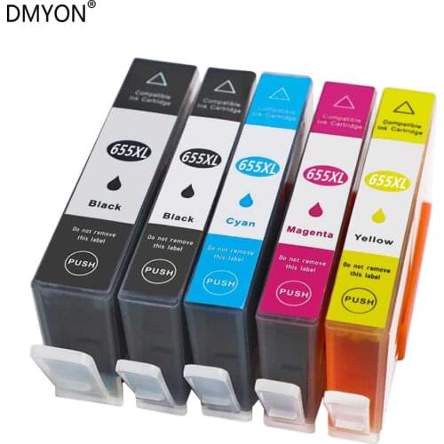 GraceMate 655 XL Ink Cartridge for HP Deskjet 3525 5525 4615 4625 4525 6520 6525 6625 Printer