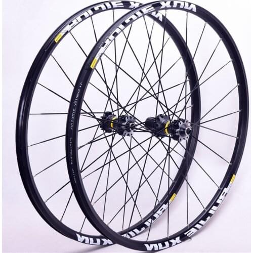 Bicycle wheel set DTXT broken wind spokes 4 bearing carbon fiber tube hub mtb mountain bike wheel set 26/27.5/29 inch wheel