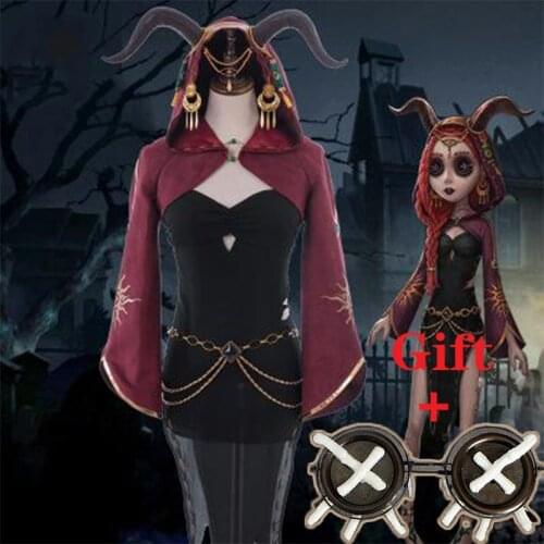 Game Identity V Cosplay Costume Sacrifice Fiona Gilman Cosplay Costume Halloween Christmas Party Witch Women Customized