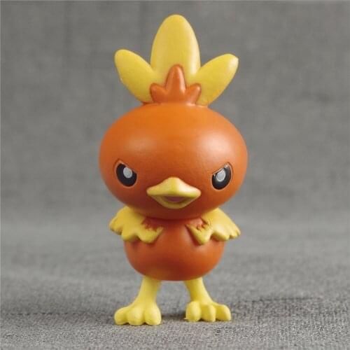 TAKARA TOMY Genuine Pokemon Action Figure Pictorial Book 255 Torchic MC Elf Model Doll Collect Souvenirs Toy Gifts