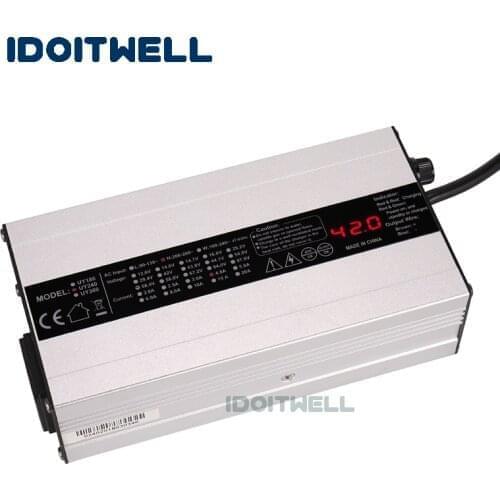 Professional Custom battery charger 12V 8A 24V 5A 36V 4A 48V 3A 60V 2A LED display battery charger for lead acid lifepo4 lithium