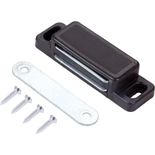 1pc Kitchen Cupboard Wardrobe Cabinet Latch Catch 74*25mm Magnetic Door Catches with Screws Cabinet Hardware