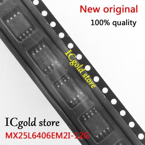 10pcs MX25L6406EM2I-12G 25L6406EM2I-12G MX25L6406E MX25L6406 25L6406E SOP-8