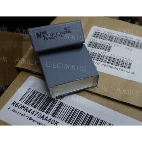2 PCS R60MR4470AA AV R60 4.7uf/400V 4u7f 475