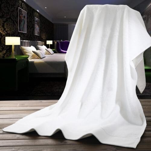 Portable Terry Towel Hotel Bath Towel Washcloths Hand TowelsWhite Soft Microfiber Fabric Face Towel