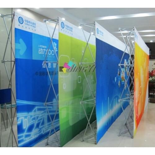 3X4 Fabric POP up Banner Wall Printing, free shipping