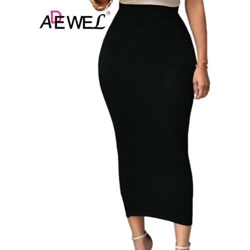 Женские юбки карандаш ADEWEL China At AliExpress