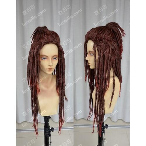Anime DRAMAtical Murder Mink Cosplay Wigs Heat Resistant Synthetic Hair Wig + Wig Cap