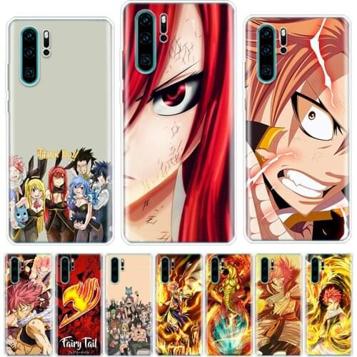 Anime Fairy Tail Phone Case For Huawei Honor Y5 Y6 Y7 Y9 Y9 9 10 20 Lite Pro 7A 7X 8S 8X 8A 9X 1020i 2019 Cover Shell Coque