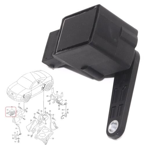 Wooeight Headlight Level Range Control Sensor For Audi A3 A4 A6 A8 TT VW Bora Passat Golf 4B0907503 4B0907503A 4B0 907 503