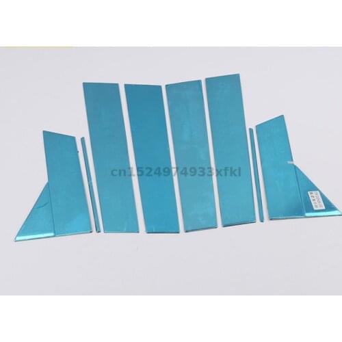 For Nissan QASHQAI 2016 High-quality stainless steel Car styling stainless steel Strips Car Window Trim Decoration Accessories