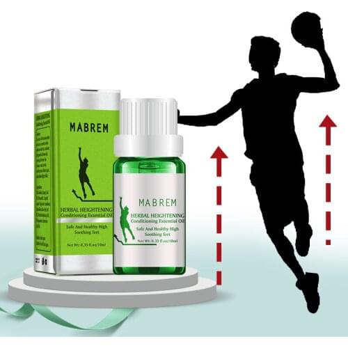 10ml Height Increasing Oil Medicine Body Grow Taller Essential Oil Foot Health Care Products Promot Bone Growth