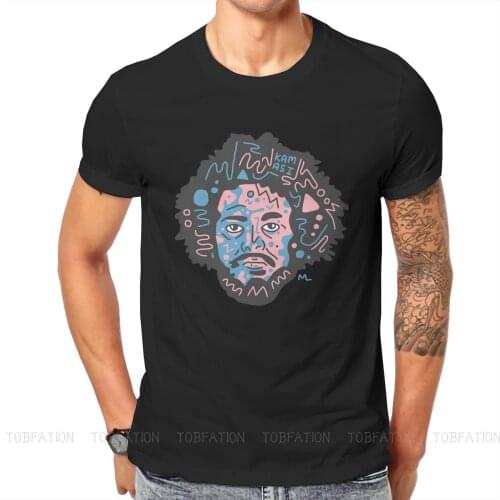 Abstract Crewneck TShirts Kamasi Washington Essential Print Homme T Shirt Hipster Tops Size S-6XL