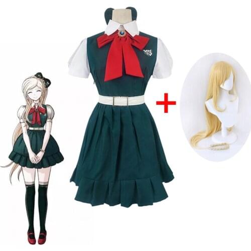 Danganronpa Sonia Nevermind Cosplay Costume Dress Funny Maid Sisters Loli Lady Uniform