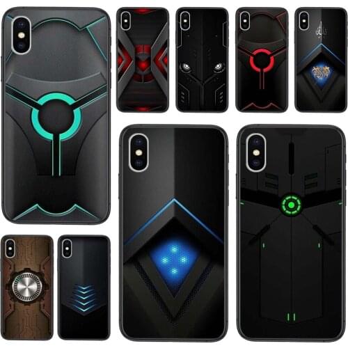 Soft TPU Print Cover Case Black Light Dark Pattern For Xiaomi Mi11 M10 Mi10I Mi10S Mi10T Mi9 CC9 Note10 Poco F3 X3 Lite Pro