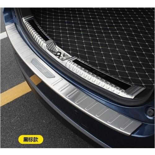 304 stainless steel Rear bumper Protector Sill Trunk Tread Plate Trim For Mazda new CX-5 cx5 2017 2018 Car styling