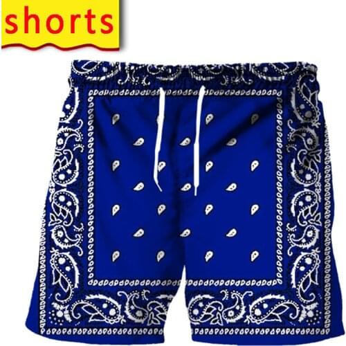 LIASOSO New 2021 Paisley Shorts MenS Sweatpants Funny Casual 3d Print Women Mens Shorts Basketball Shorts Men