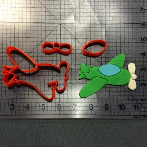 Plane Cookie Cutter Kitchen Baking Supplies Cake Icing Decoration Tools Set All Kinds Of Graphics 3D Printing Custom